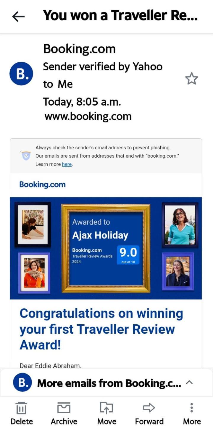 Апартаменты Ajax Holiday Экстерьер фото